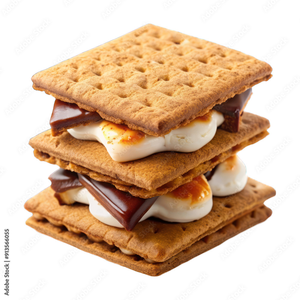 Smores isolated on transparent background Smores isolated on transparent background