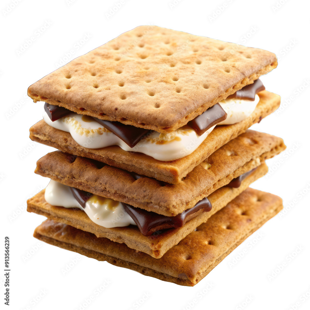 Smores isolated on transparent background Smores isolated on transparent background