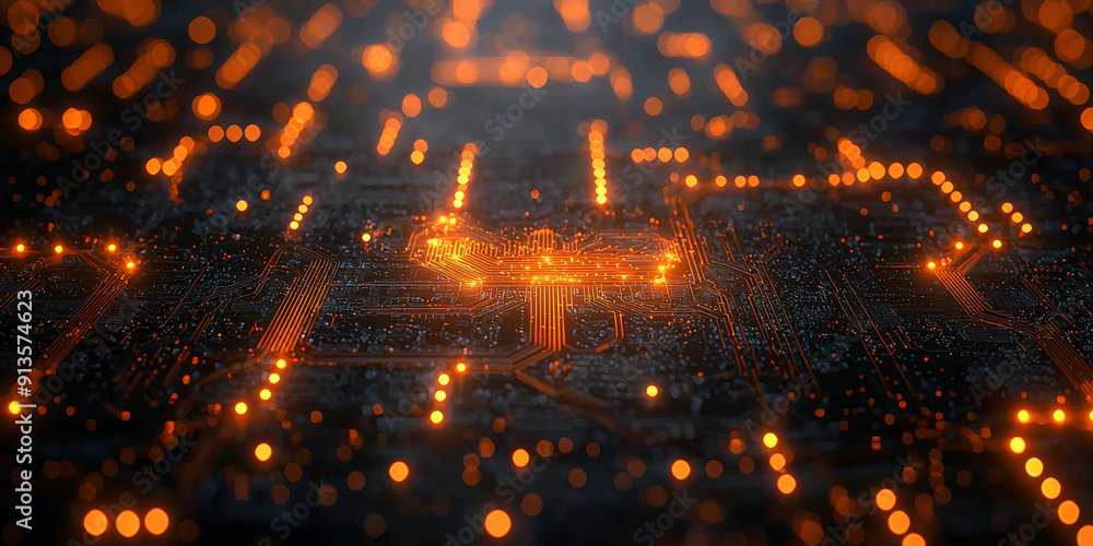 Abstract digital data streams on a dark blue background, conveying the concept of big data and cloud technology Abstract digital data streams on a dark blue background, conveying the concept of big data and cloud technology