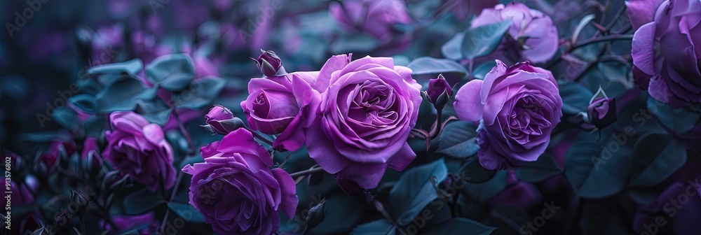 purple roses purple roses