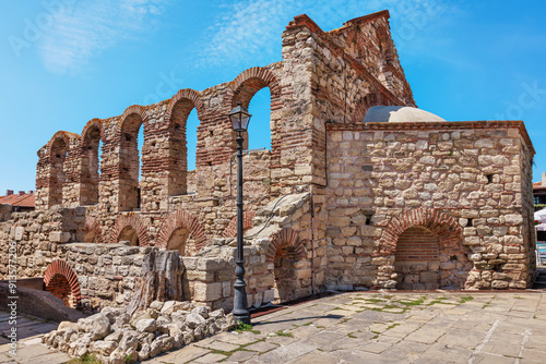 St. Sophia Church. Nessebar, Bulgaria photo