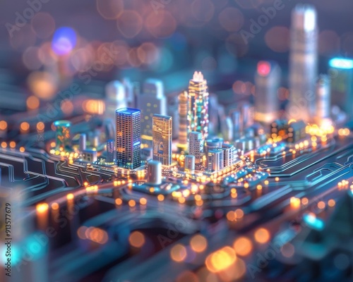 Smart city with integrated manufacturing and supply chains, Manufacturing, urban industrial network