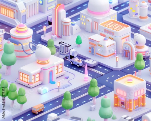Urban factory using AI for predictive maintenance, Manufacturing, intelligent system management