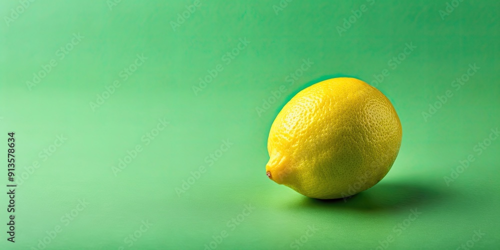 Still life with lemon isolated on green background. Creative style, lemon, still life,isolated, green background, creative Still life with lemon isolated on green background. Creative style, lemon, still life,isolated, green background, creative