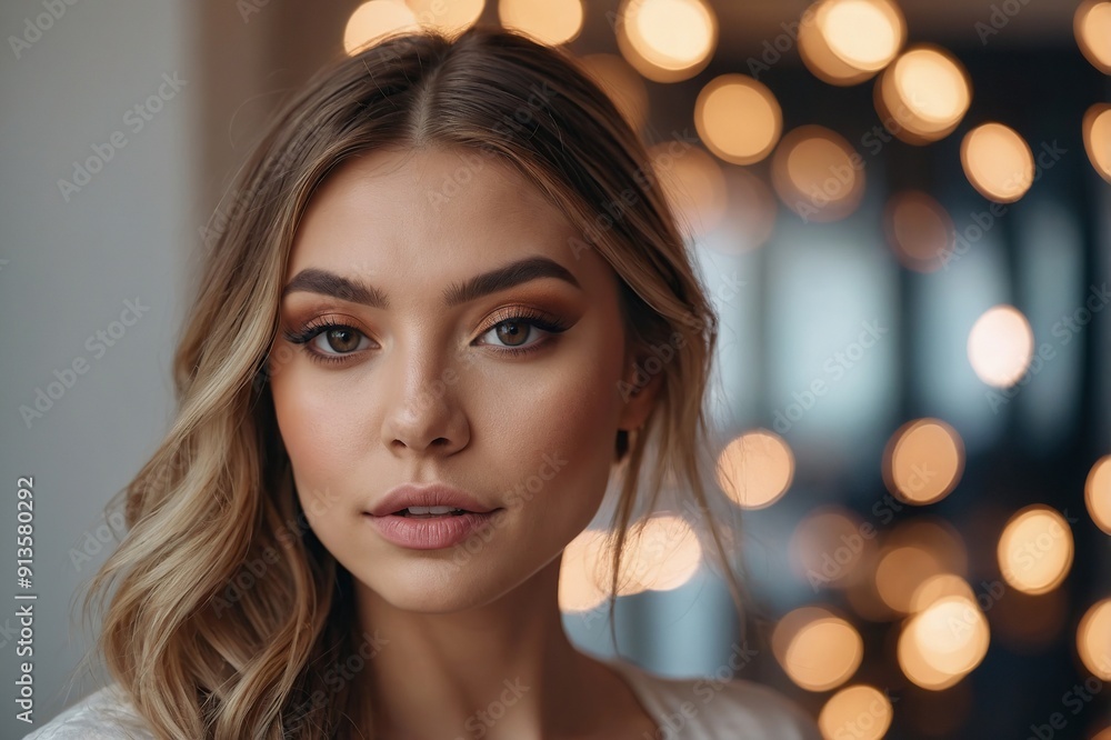 Face, makeup influencer or vlog with girl, spray or advice with content creator, promotion for cosmetics product or live streaming. Portrait, person or woman with item for skincare or record tutorial Face, makeup influencer or vlog with girl, spray or advice with content creator, promotion for cosmetics product or live streaming. Portrait, person or woman with item for skincare or record tutorial
