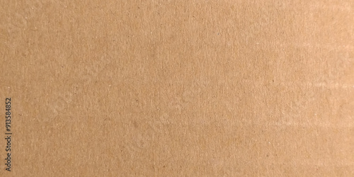 Brown craft paper cardboard texture. Seamless Kraft Paper Texture. Rough, grainy, beige material. Minimalistic background for design. Vector illustration