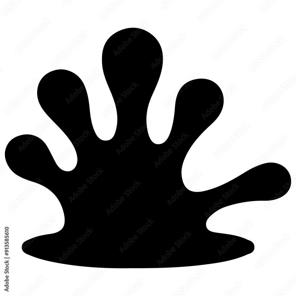 Obraz premium Cow Skin Pattern