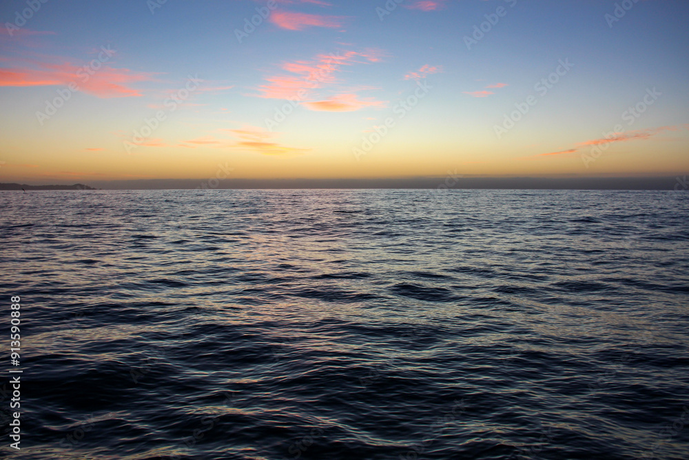 Fototapeta premium sunset over the sea