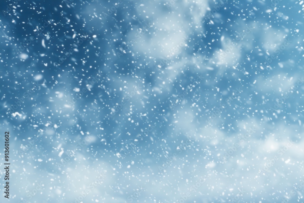 Fototapeta premium Winter Wonderland. Snowstorm texture high detailed plain background concept