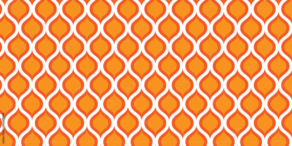 Fototapeta premium seamless geometric fabric pattern