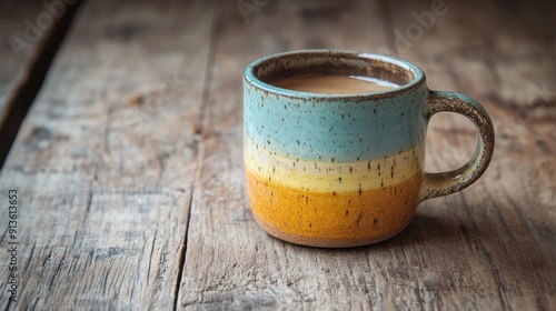 Ceramic coffee cup photo