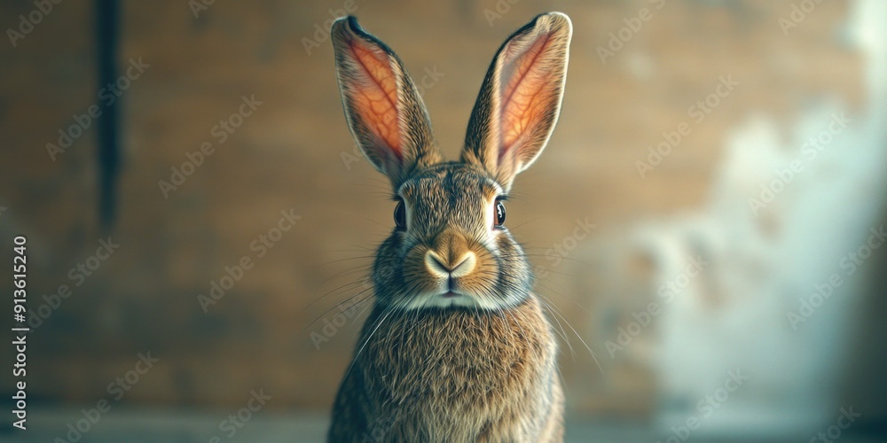 Obraz premium Rabbit's Ears Close Up