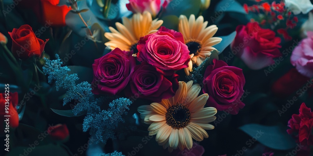 Close-up of mixed flowers