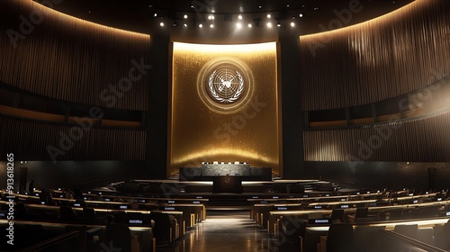 United Nations General Assembly Hall Interior photo