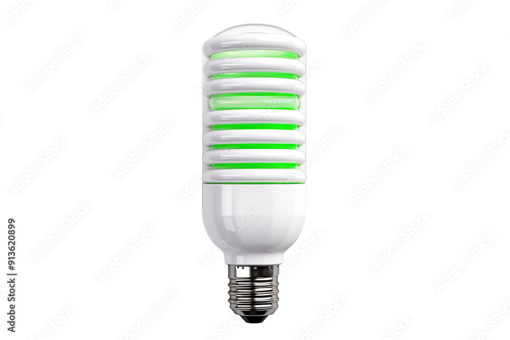 Innovative Green-Cooled Light Bulb Boosting Energy Efficiency In Modern Homes on Transparent PNG Background. Innovative Green-Cooled Light Bulb Boosting Energy Efficiency In Modern Homes on Transparent PNG Background.