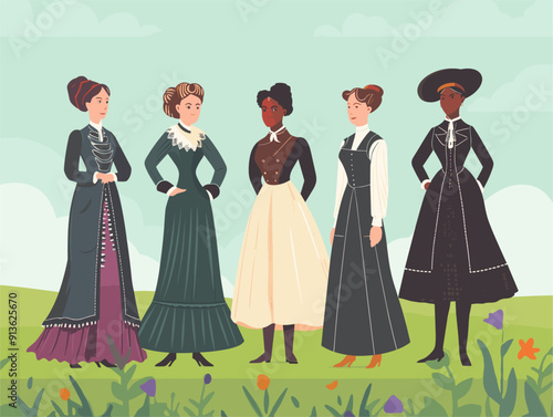 Empowering Women: Celebrating Trailblazers of History in a Modern, Animated Tapestry