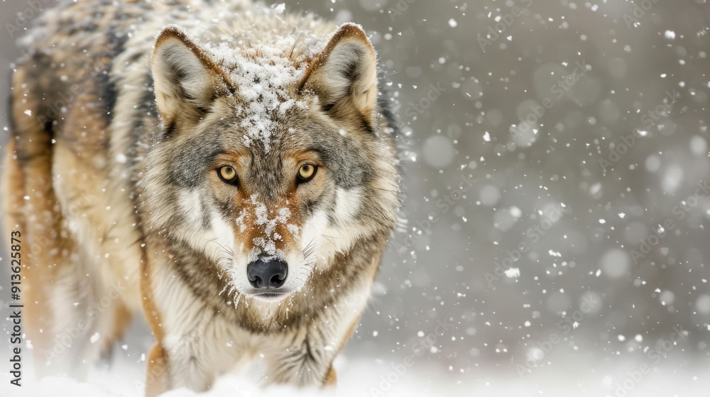 Wolf in the Snow Wolf in the Snow