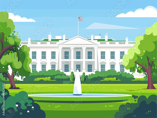 Political Landscape: An Animated Exploration of Power Dynamics and Ideologies