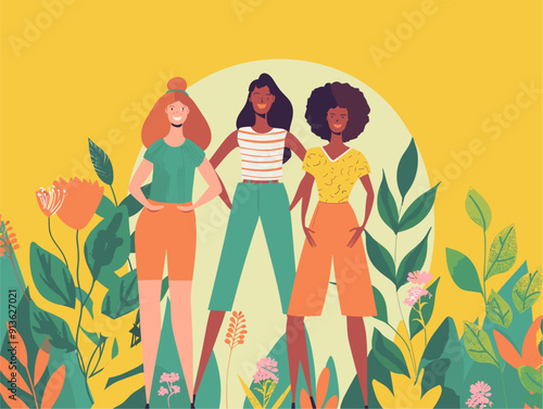 Exploring Feminist Theory: A Visual Journey Through the Critique of Gender Inequality and the Advocacy for Women's Rights through Animated Illustrations