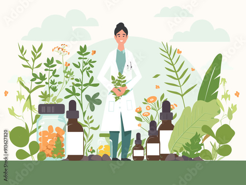 Animated Naturopathy: Exploring Natural Healing and Herbal Remedies