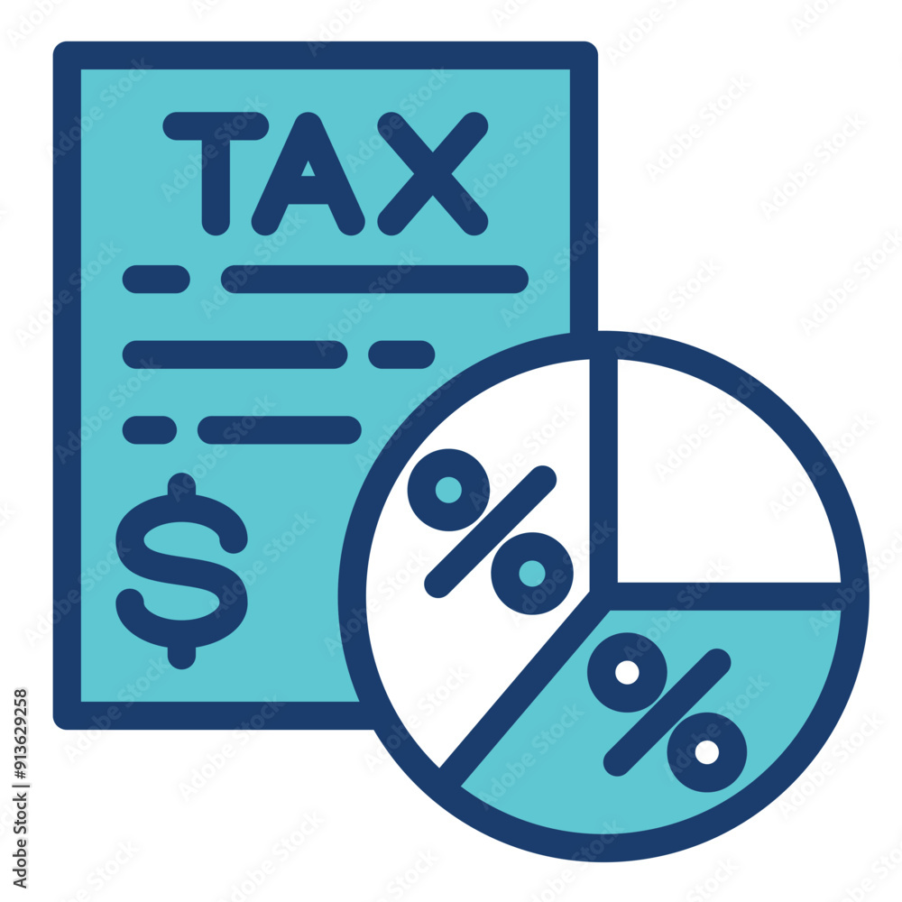 Double Taxation Icon Double Taxation Icon