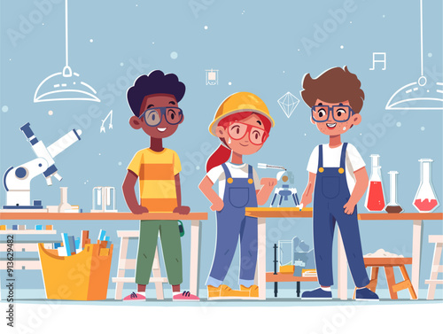 Empowering Boys in STEM: Inspiring Young Minds Through Exploration and Engagement in Science, Technology, Engineering, and Math