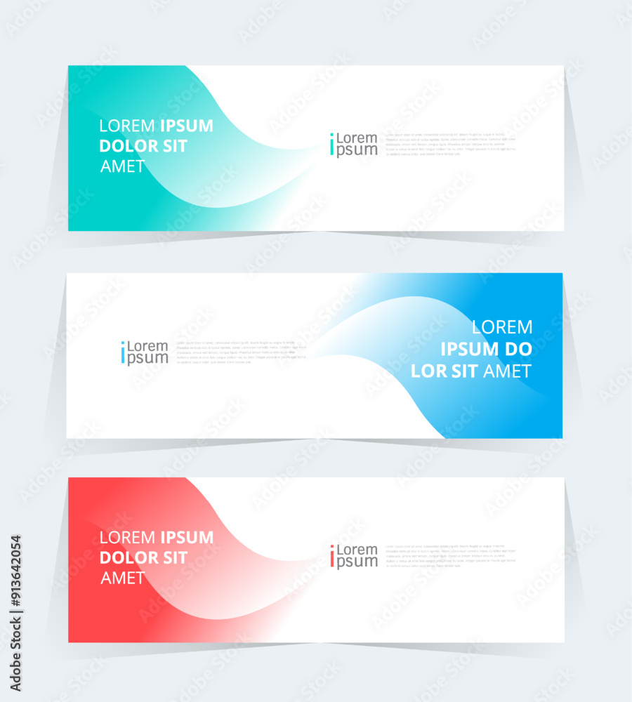 Geometric banner design with Vector presentation template. Geometric banner design with Vector presentation template.