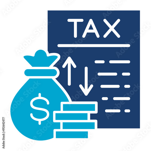 Taxable Income Icon