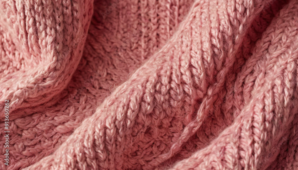 Background with texture of knitted pink sweater, scarf, fabric with textured patterns of loops. Background with texture of knitted pink sweater, scarf, fabric with textured patterns of loops.