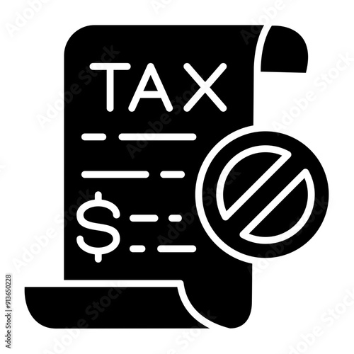 Non-Taxable Icon
