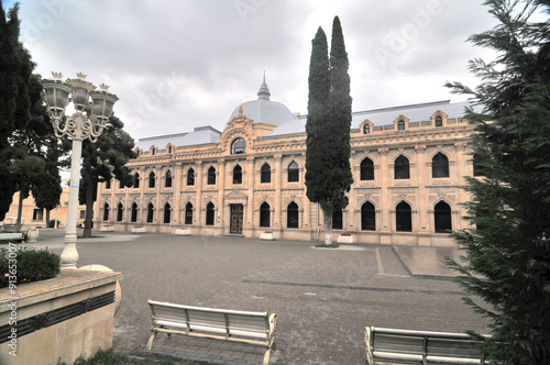 Philharmonic building in the Azerbaijani city of Ganja