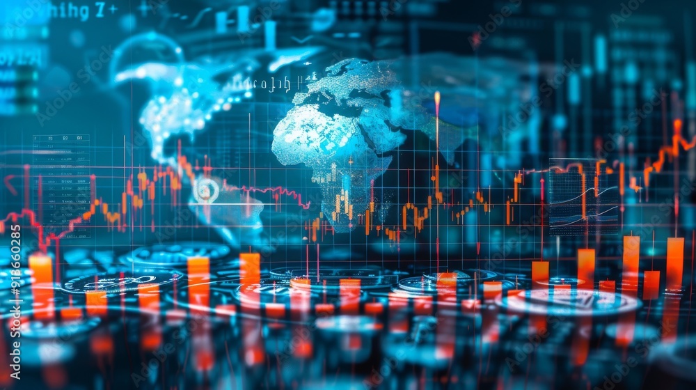 stock market graph stock market graph
