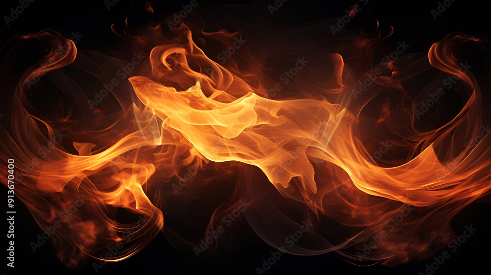 Beautiful flame background material
Beautiful flame background material