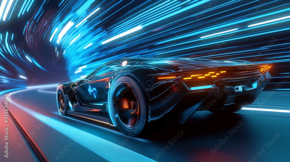 fast moving car fast moving car