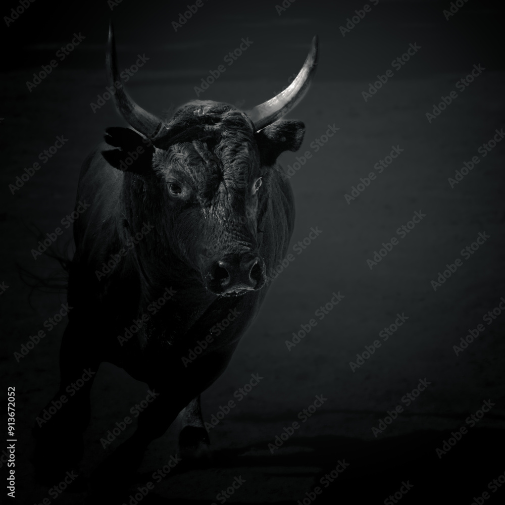 Naklejka premium Taureau de Camargue