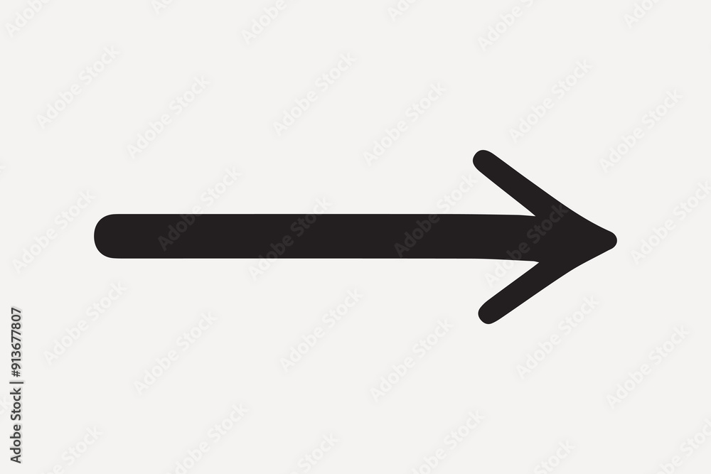 black doodle curved arrows illustration vector black doodle curved arrows illustration vector