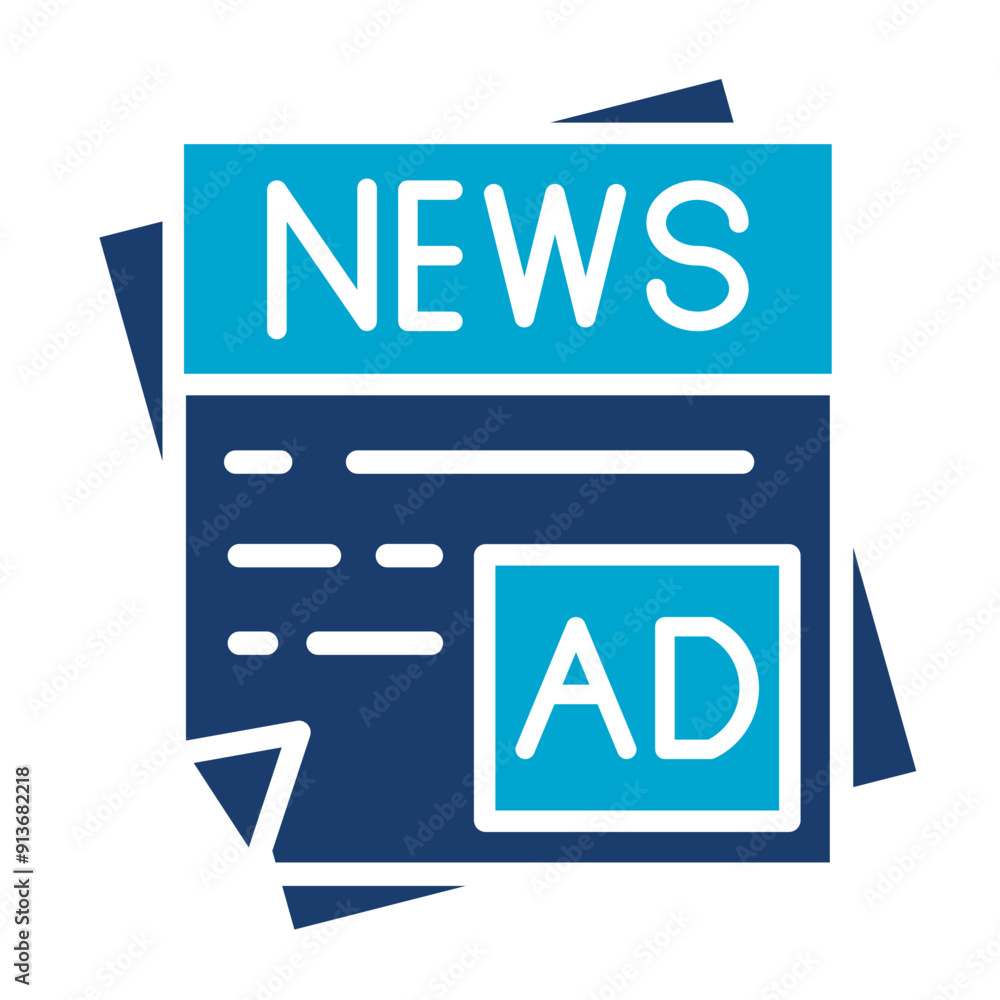 Print Advertising Icon Print Advertising Icon