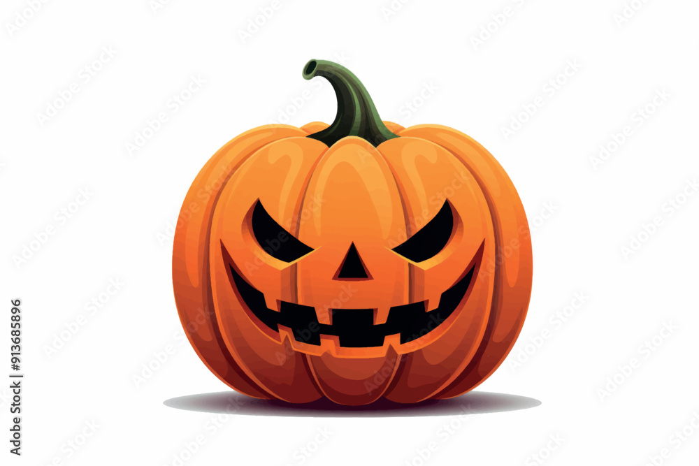 Spooky carved Halloween pumpkin Spooky carved Halloween pumpkin