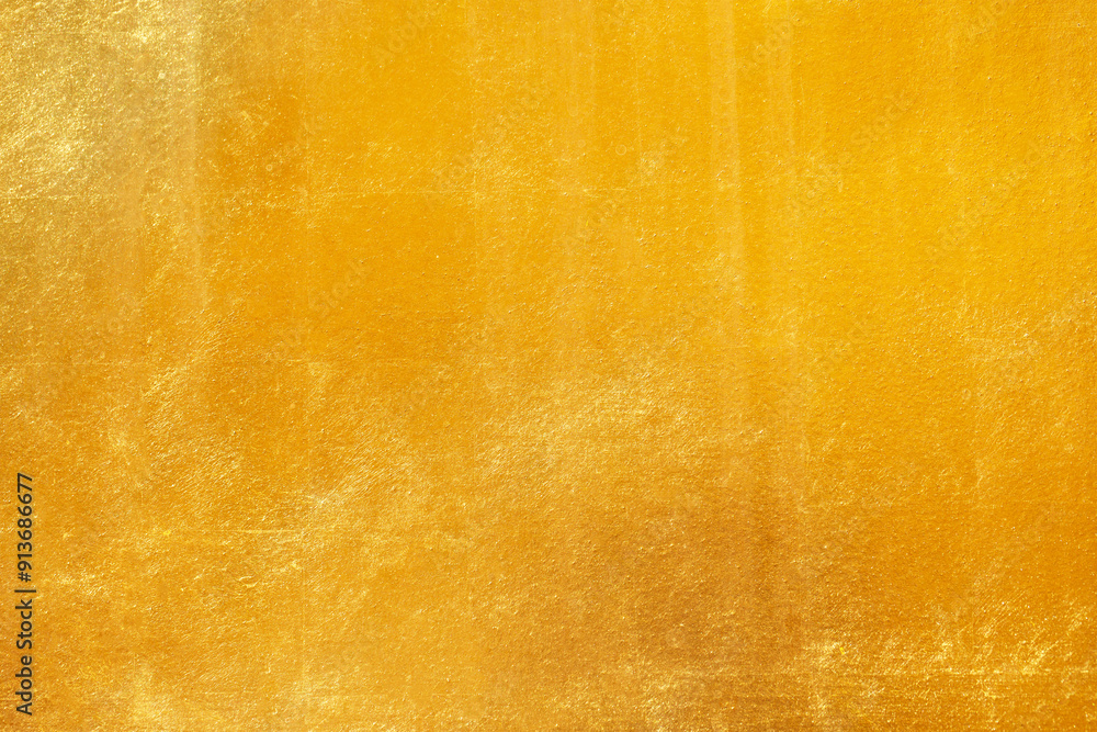 Gold abstract background or texture and gradients shadow horizontal shape
