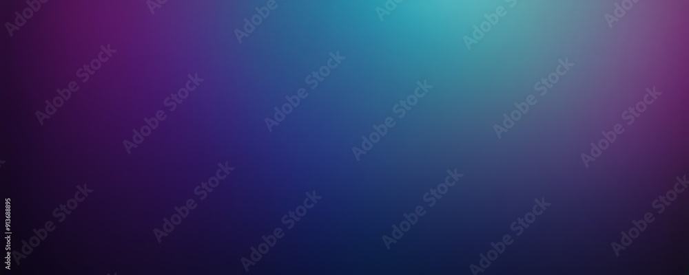 Fototapeta premium gradient background transitions from deep purple to light blue, creating visually striking and harmonious