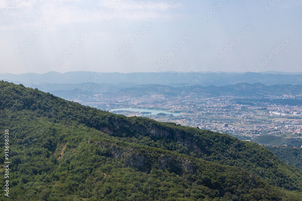 Mount Dajti, overlooking the city of Tirana, is one of the most accessible mountains by cable car in Albania. with an elevation of 1,613 meters, it offers spectacular views 