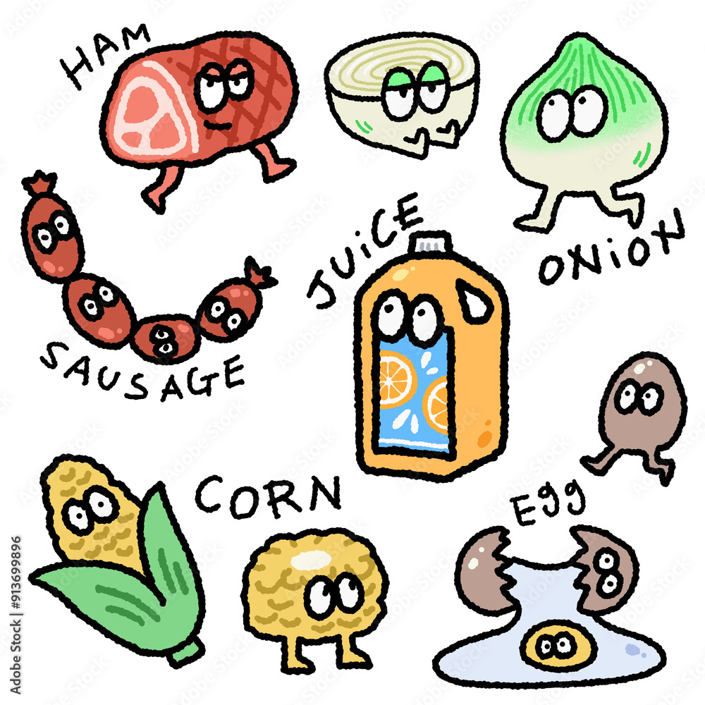 grocery characters isolated on transparent background onion juice potato egg cute clip art grocery characters isolated on transparent background onion juice potato egg cute clip art