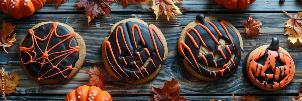 Fototapeta premium Wickedly Delicious Halloween Cookies
