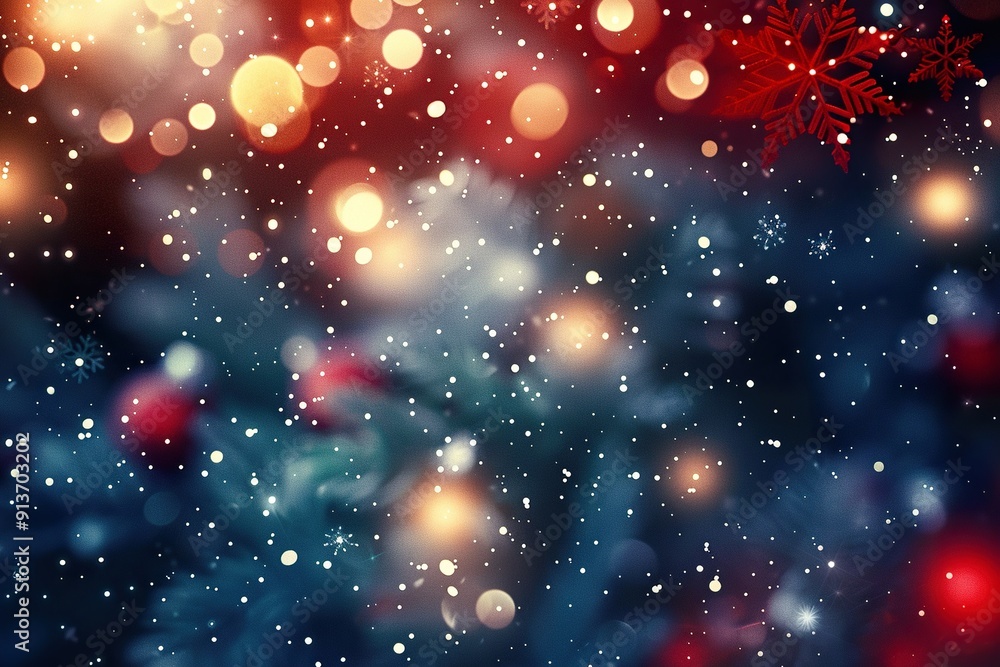 abstract christmas background, with snowflakes, and points of light. abstract christmas background, with snowflakes, and points of light.