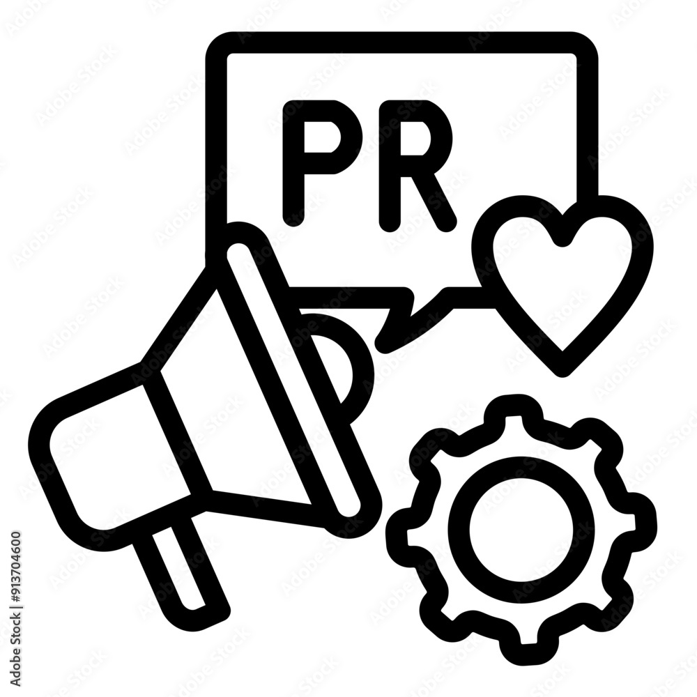 Public Relations Icon Public Relations Icon