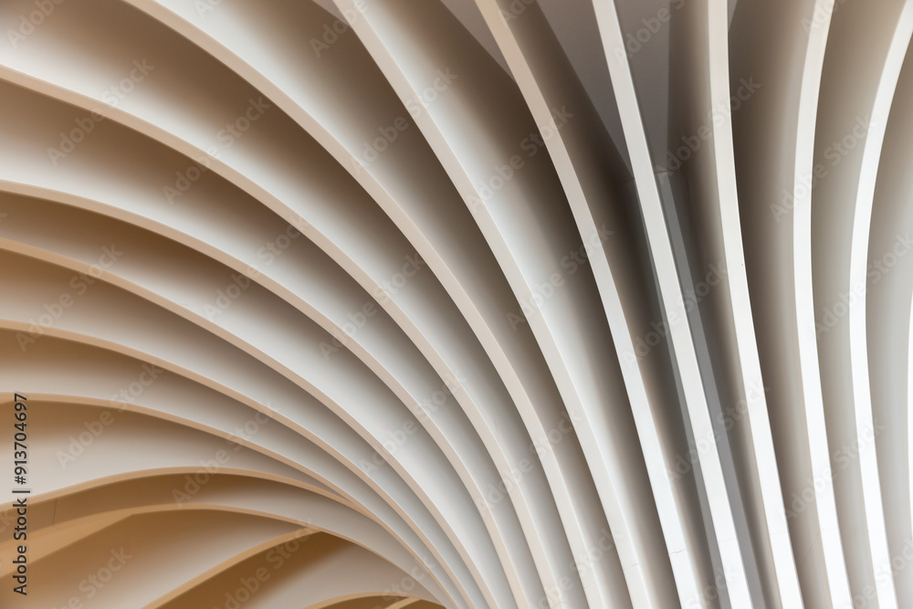 Obraz premium Abstract geometric architecture background photo