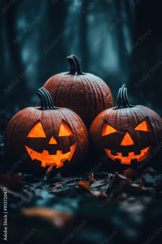 Halloween spooky background Halloween spooky background