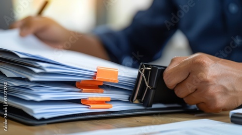 The organized office binder photo