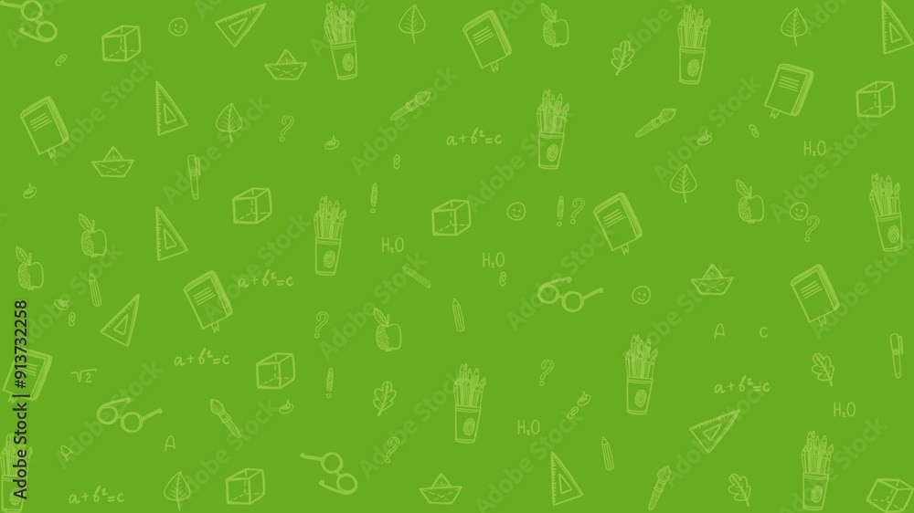 Seamless animated background for quizzes, 4K Seamless animated background for quizzes, 4K