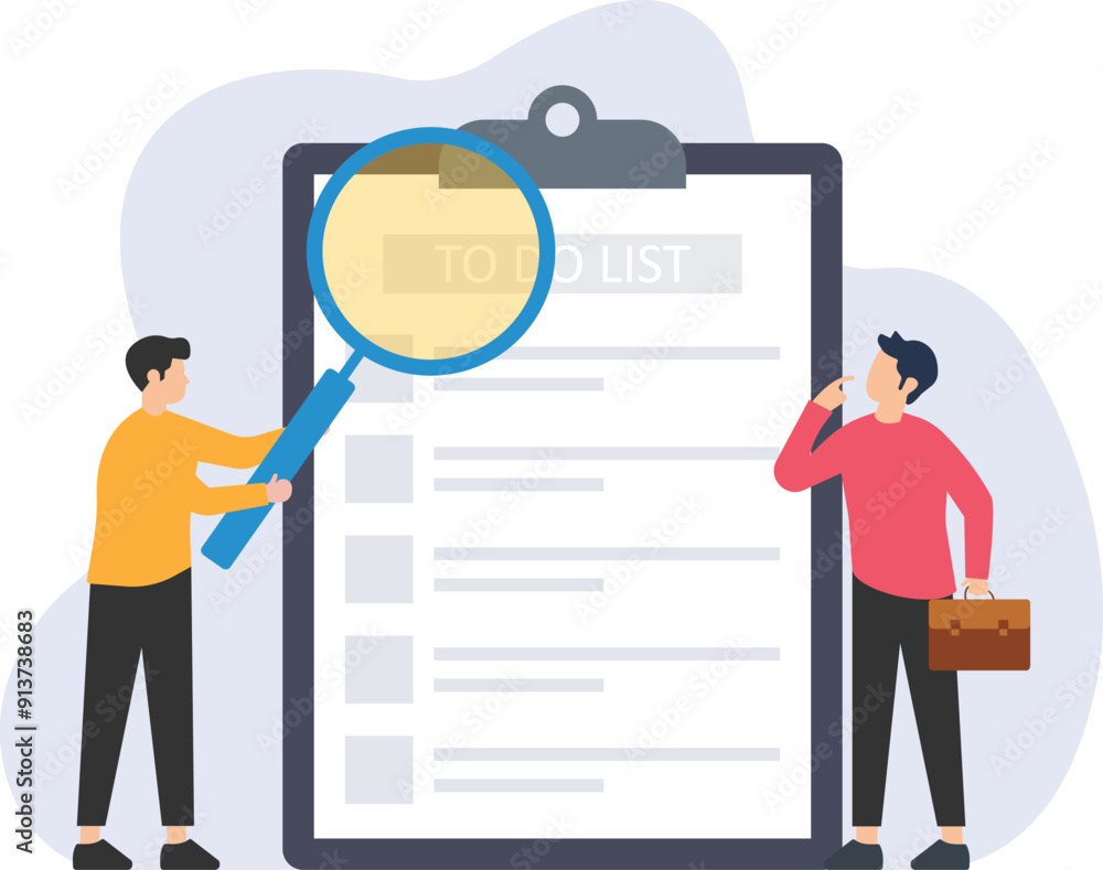 Project Verification, Task checklist, clipboard with to do list checkmark, task management to track work completion, accomplishment concept
Project Verification, Task checklist, clipboard with to do list checkmark, task management to track work completion, accomplishment concept